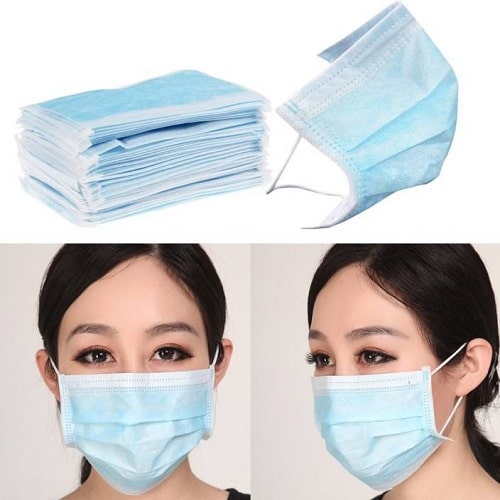 disposable face masks