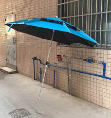 Blue color Lifeguard Umbrella