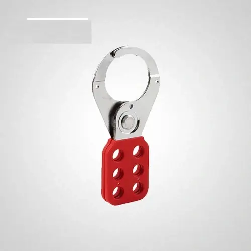 Durable steel lockout hasp designed for securing multiple padlocks