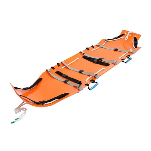 orange color multi usage rolling stretcher 