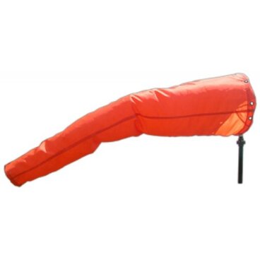 Orange Aviation Windsock