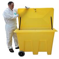 spill storage box ideal for industrial use