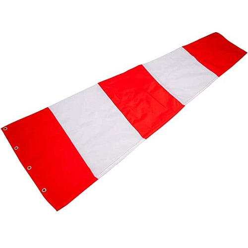 red white color windsock
